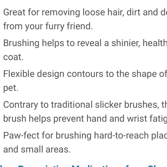 Dog Slicker Grooming Comb - Picture 6 of 6